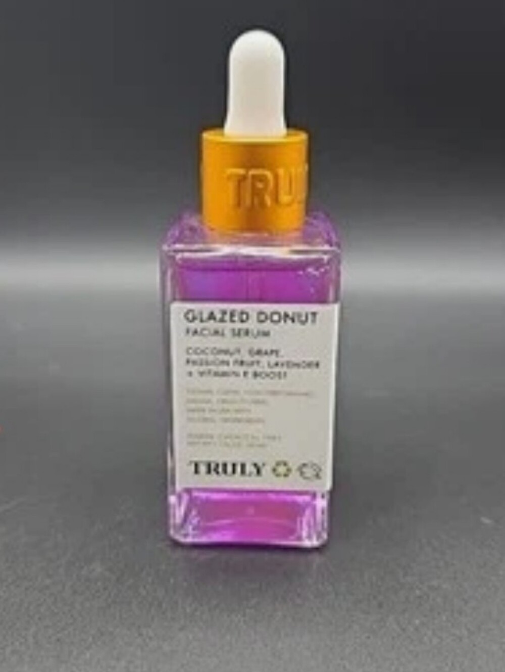 TRULY Glazed Donut Facial Serum - Purple & Gold